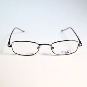 eyeart Kendall eyeglasses Brown 47-19 140 full rim slim frame eyewear N13